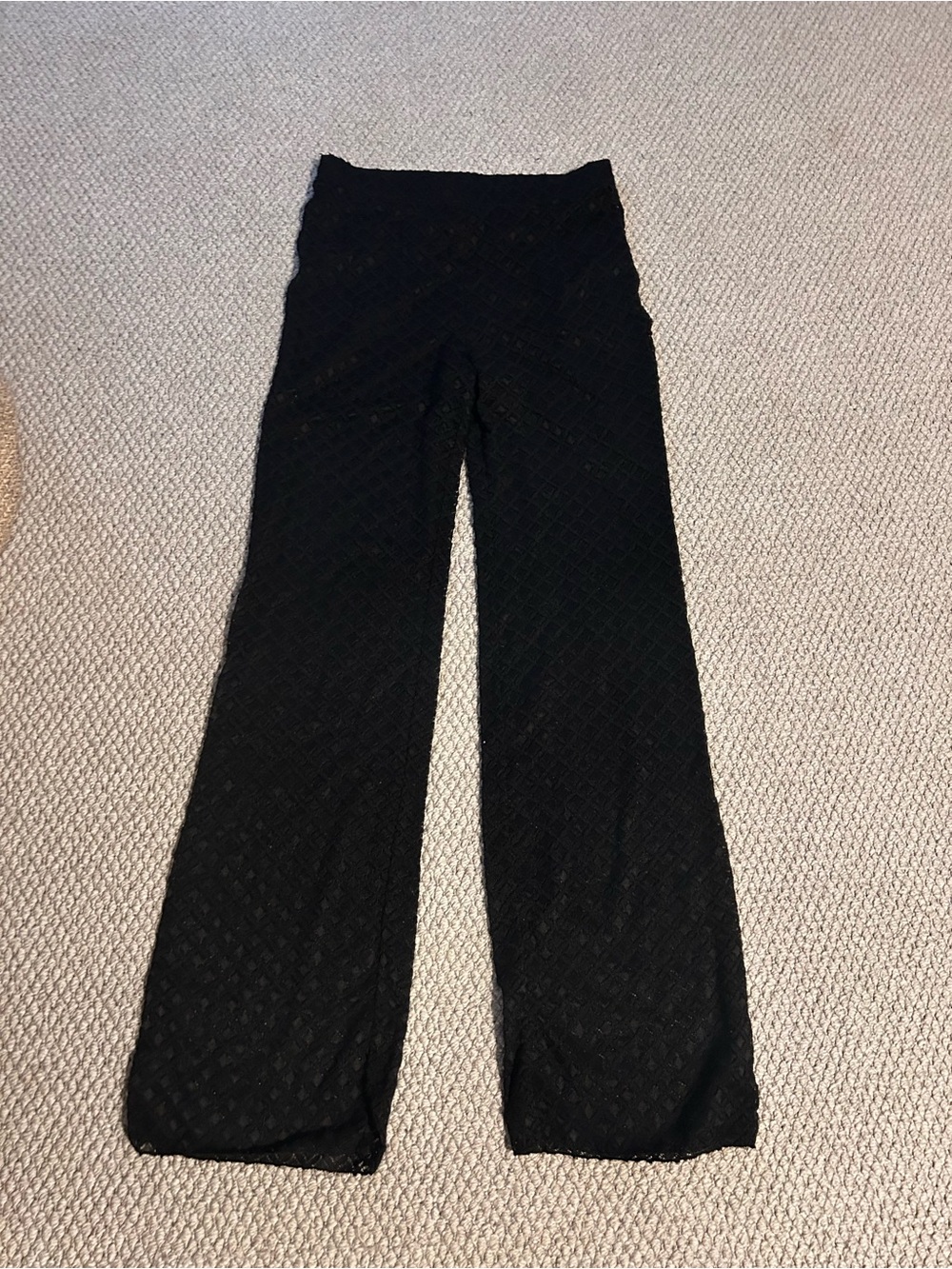 Lace-Patterned beach pants/loungewear